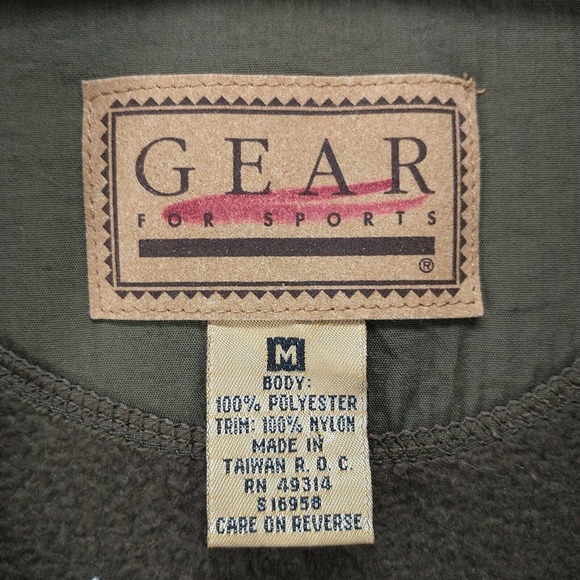 Gear For Sports Men's 1/4 Zip Fleece Jacket Brown M University Of Montana - Picture 9 of 12